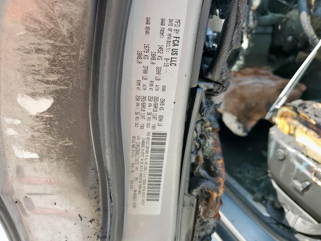 2020 Jeep Grand Cherokee Limited VIN: 1C4RJEBG0LC118175 Lot: 80835935