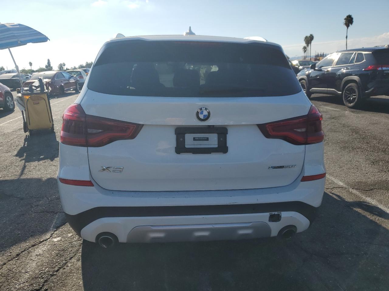 2021 BMW X3 Sdrive30I VIN: 5UXTY3C03M9F86392 Lot: 81803535