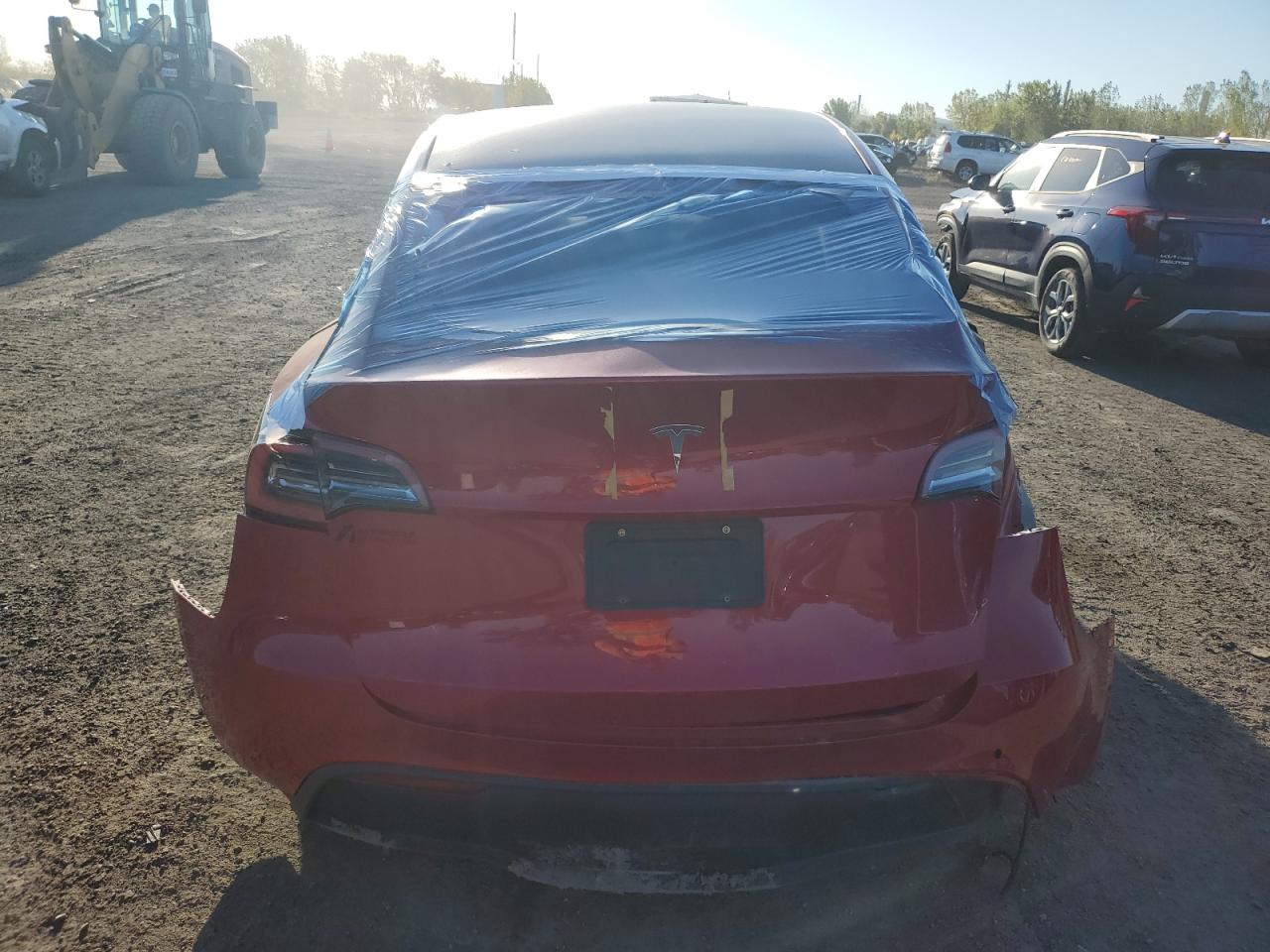 2021 Tesla Model Y VIN: 5YJYGDEDXMF121272 Lot: 71173325