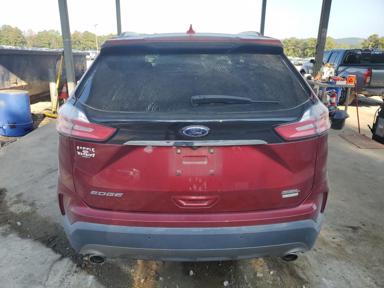 2019 Ford Edge Sel VIN: 2FMPK3J95KBB96859 Lot: 80503235