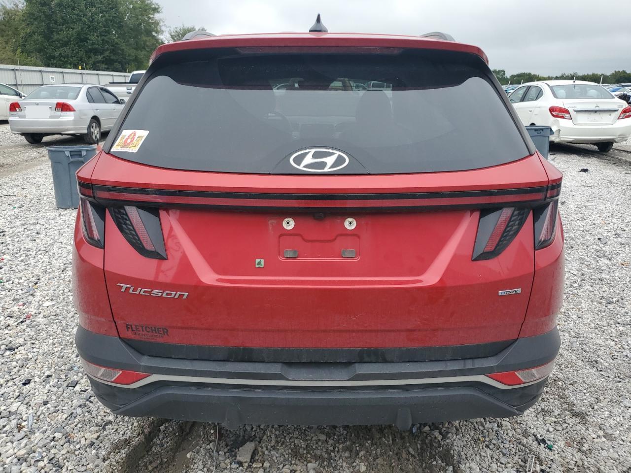 2022 Hyundai Tucson Sel VIN: 5NMJCCAE7NH077592 Lot: 80615295
