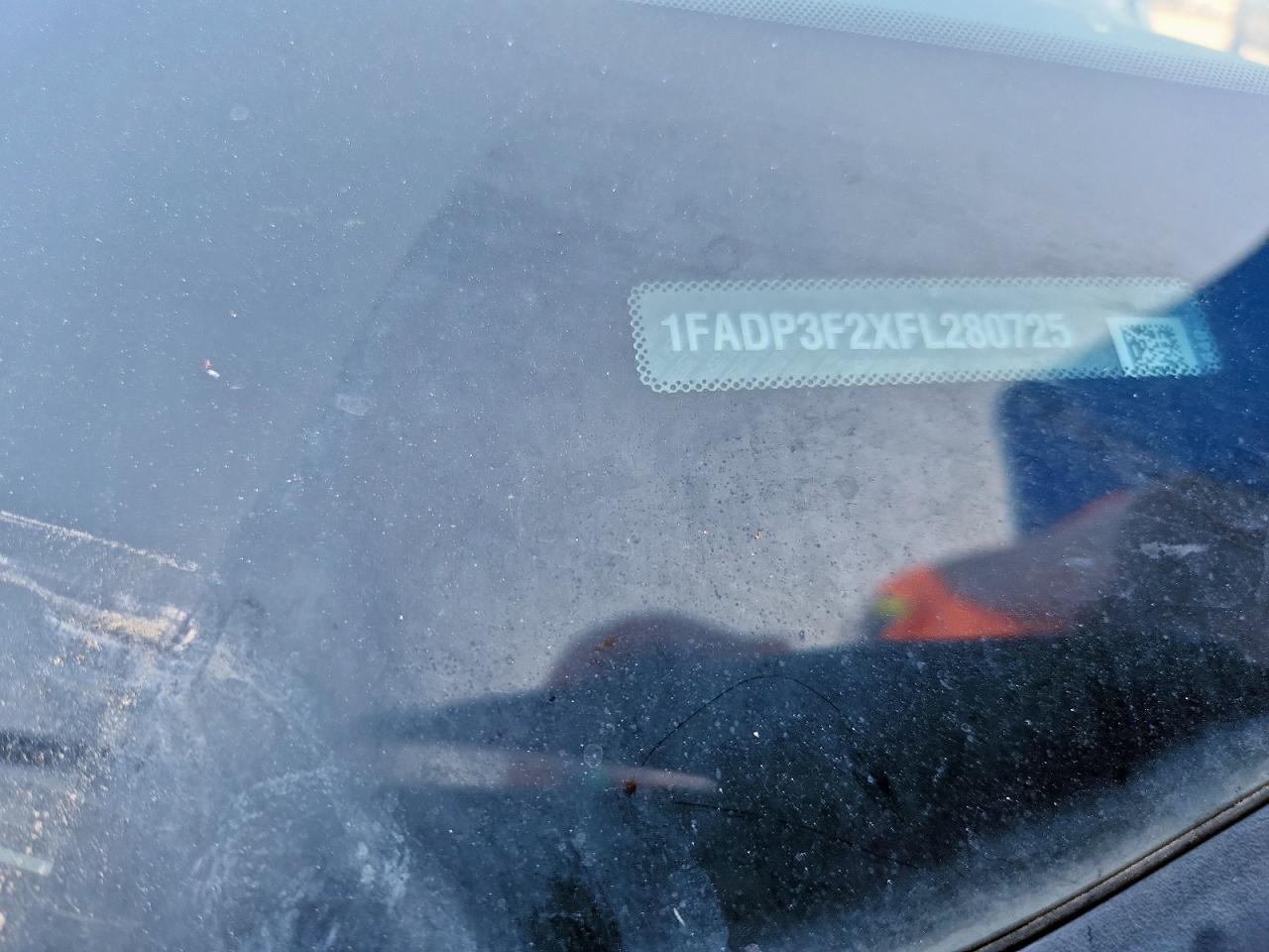 2015 Ford Focus Se VIN: 1FADP3F2XFL280725 Lot: 84187405