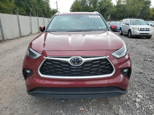  TOYOTA HIGHLANDER 2022 Красный