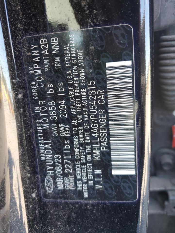 2023 Hyundai Elantra Se VIN: KMHLL4AG7PU542315 Lot: 70888435