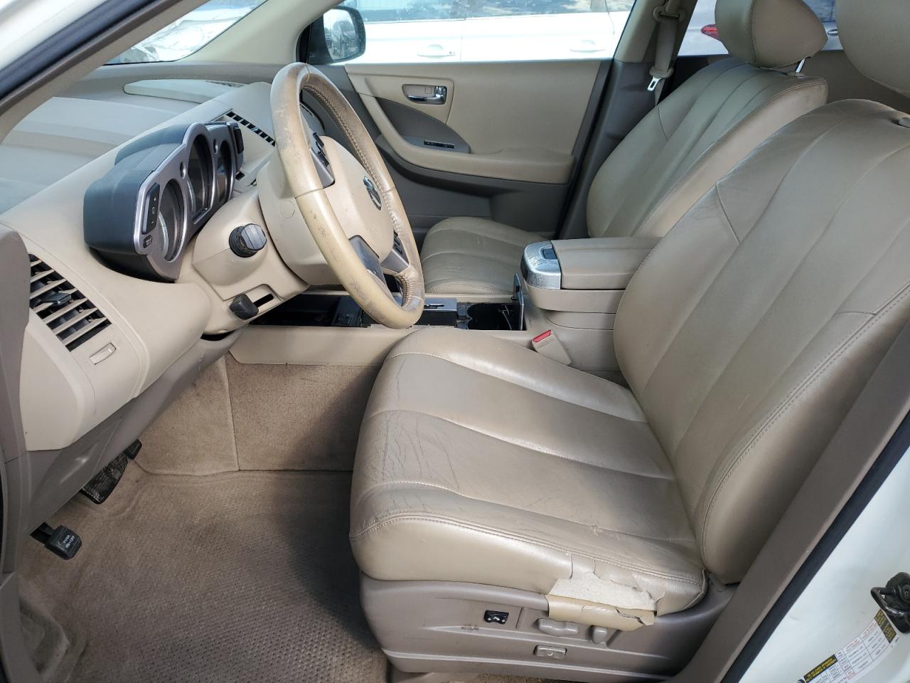 2007 Nissan Murano Sl VIN: JN8AZ08TX7W502874 Lot: 71521685