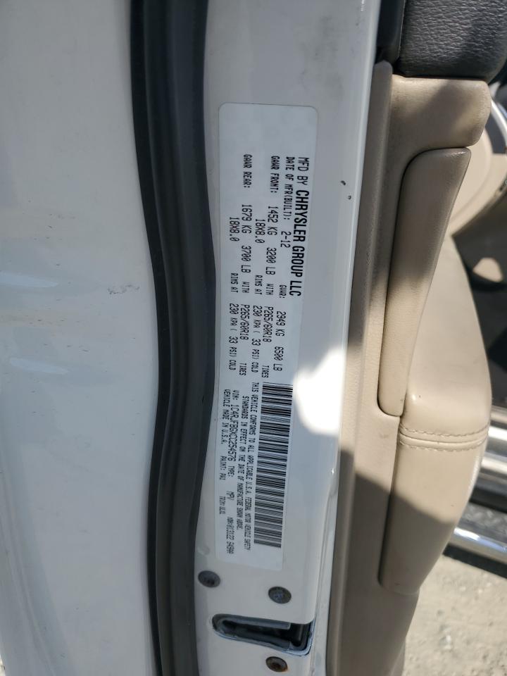 2012 Jeep Grand Cherokee Limited VIN: 1C4RJFBGXCC254576 Lot: 80382215