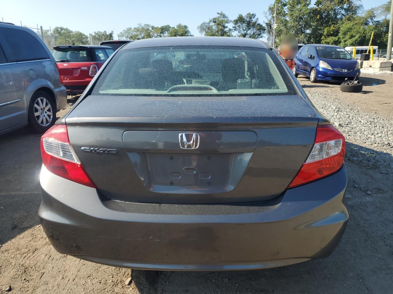 2012 Honda Civic Ex VIN: 2HGFB2F84CH583574 Lot: 71093465