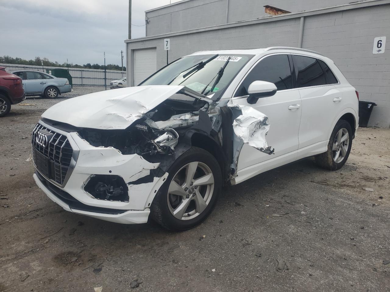 2019 Audi Q3 Premium white null gas WA1AECF30K1087737 photo #1