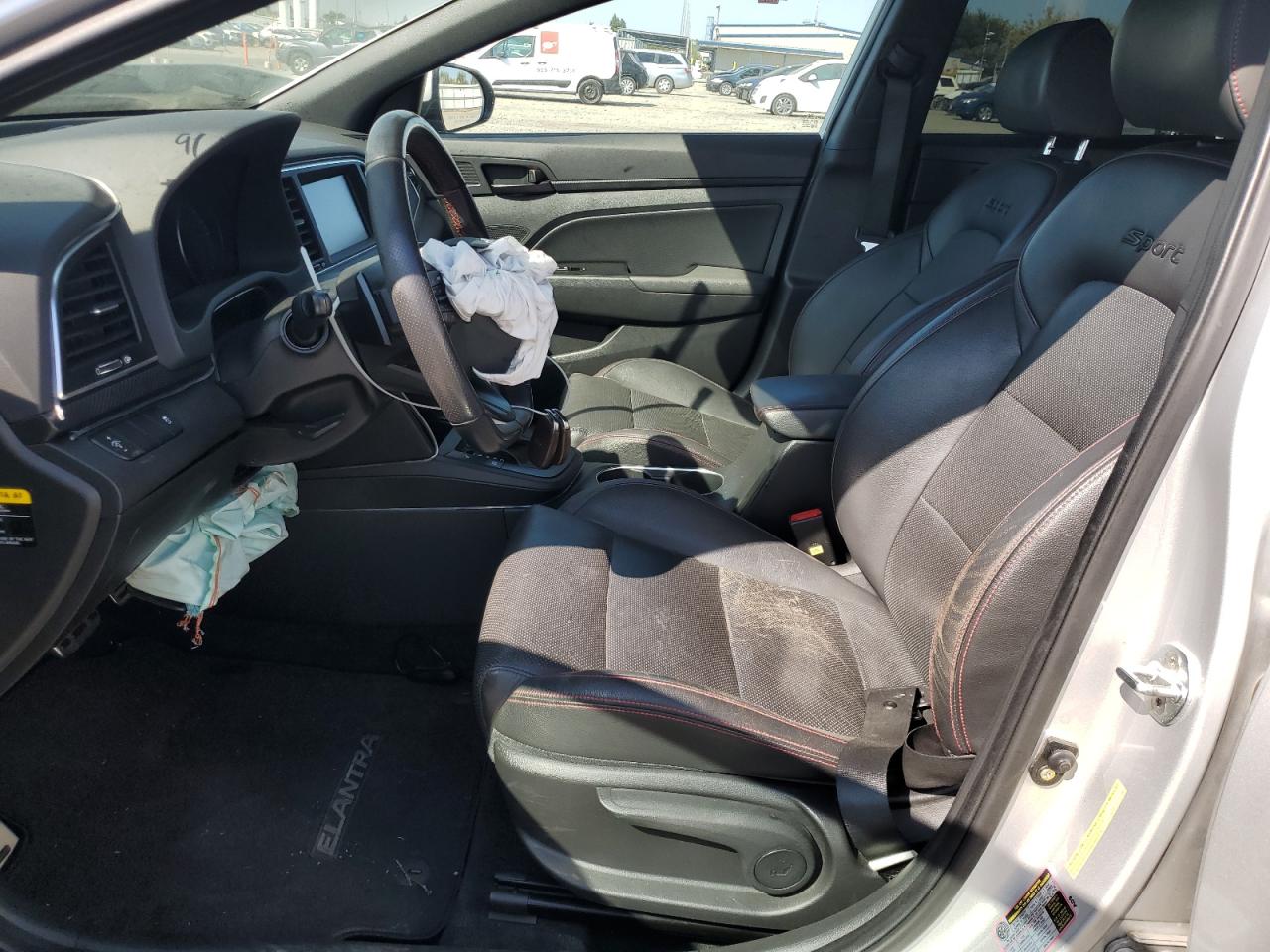 2017 Hyundai Elantra Sport VIN: KMHD04LB1HU359900 Lot: 80021435