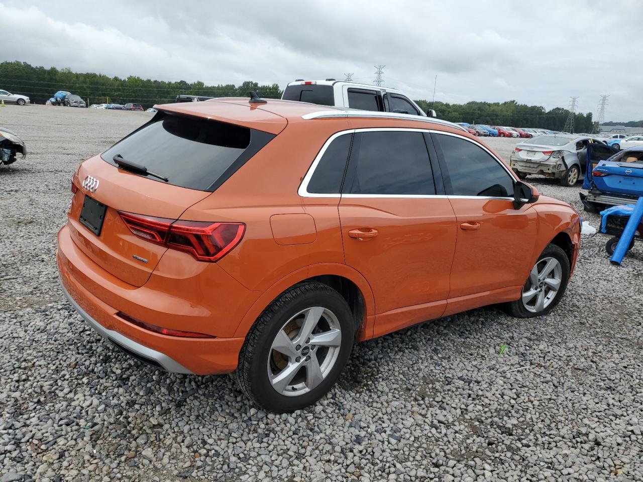 2021 Audi Q3 Premium 40 orange null gas WA1AUCF3XM1058428 photo #4