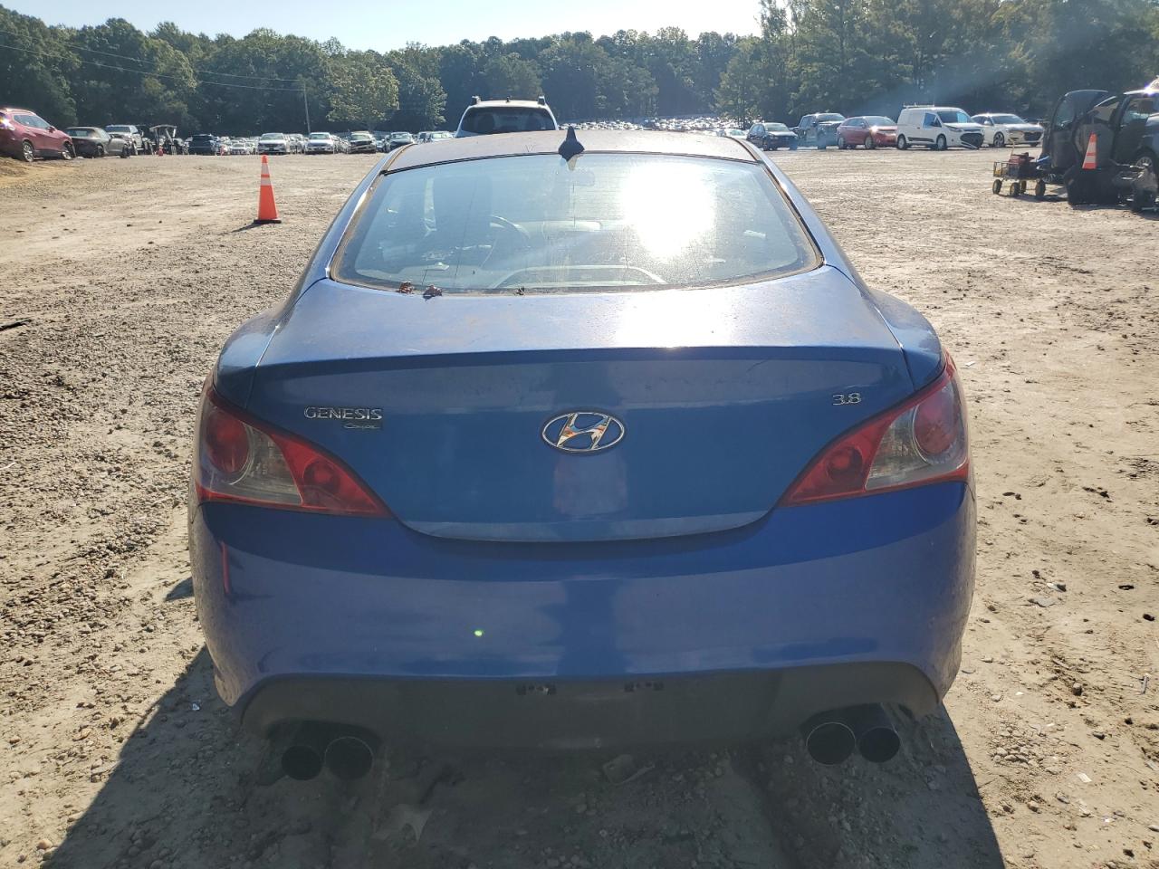 2010 Hyundai Genesis Coupe 3.8L VIN: KMHHU6KH3AU011545 Lot: 80010515