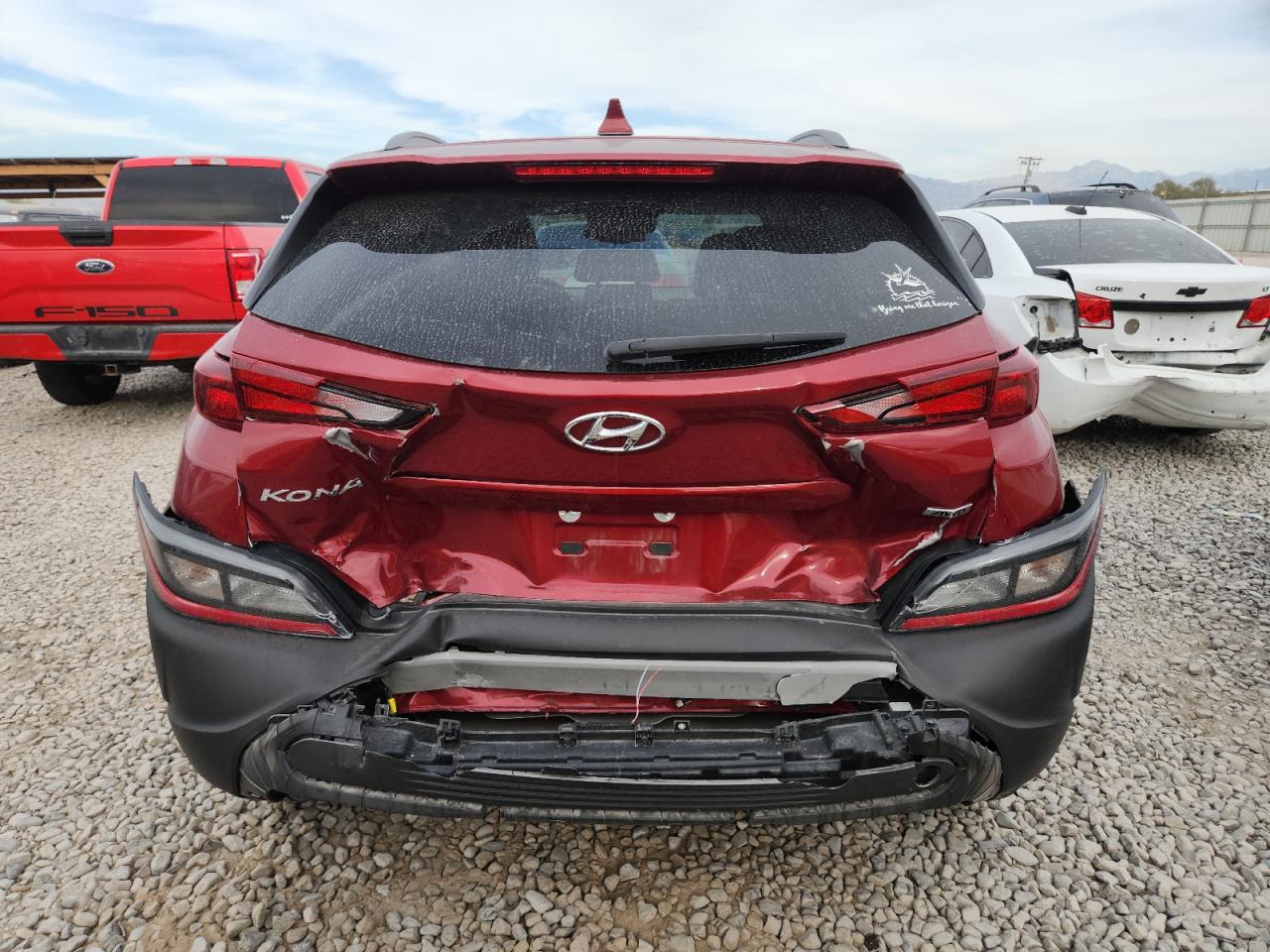 2023 Hyundai Kona Sel VIN: KM8K6CAB8PU013487 Lot: 81148345