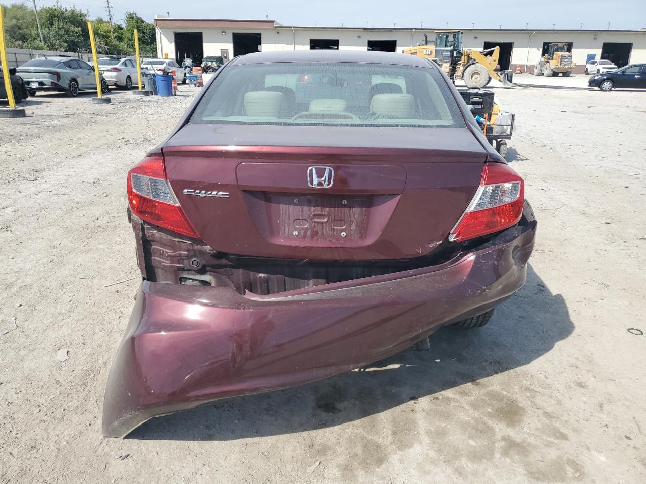 2012 Honda Civic Lx VIN: 19XFB2F55CE082872 Lot: 71471515
