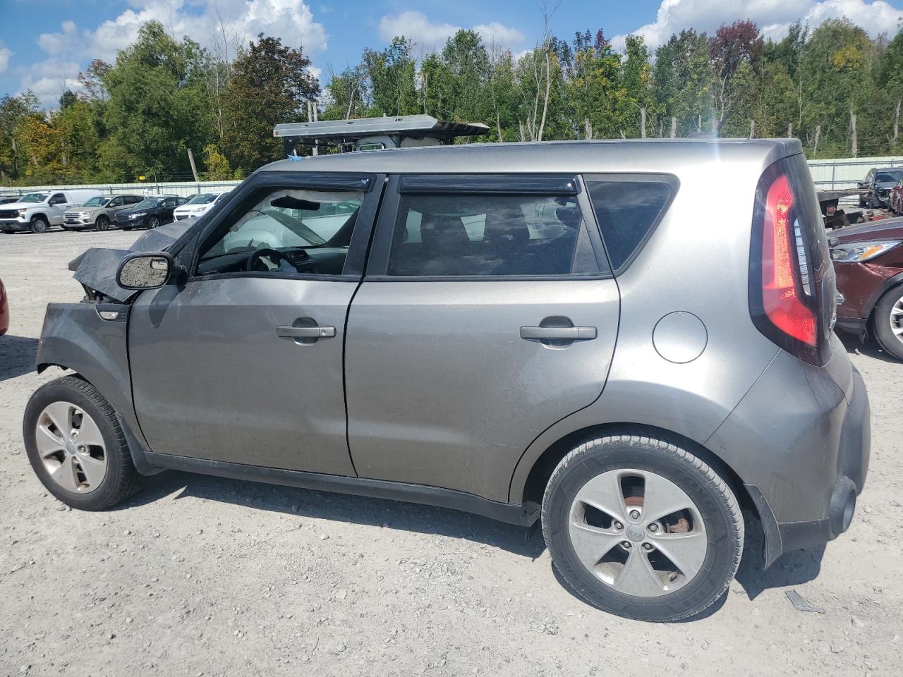 2014 Kia Soul grey null gas KNDJN2A22E7041133 photo #3