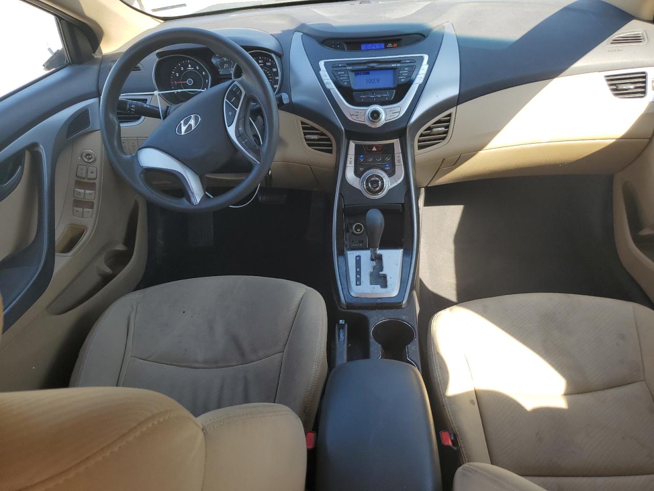 2012 Hyundai Elantra Gls VIN: 5NPDH4AE7CH107758 Lot: 70759115