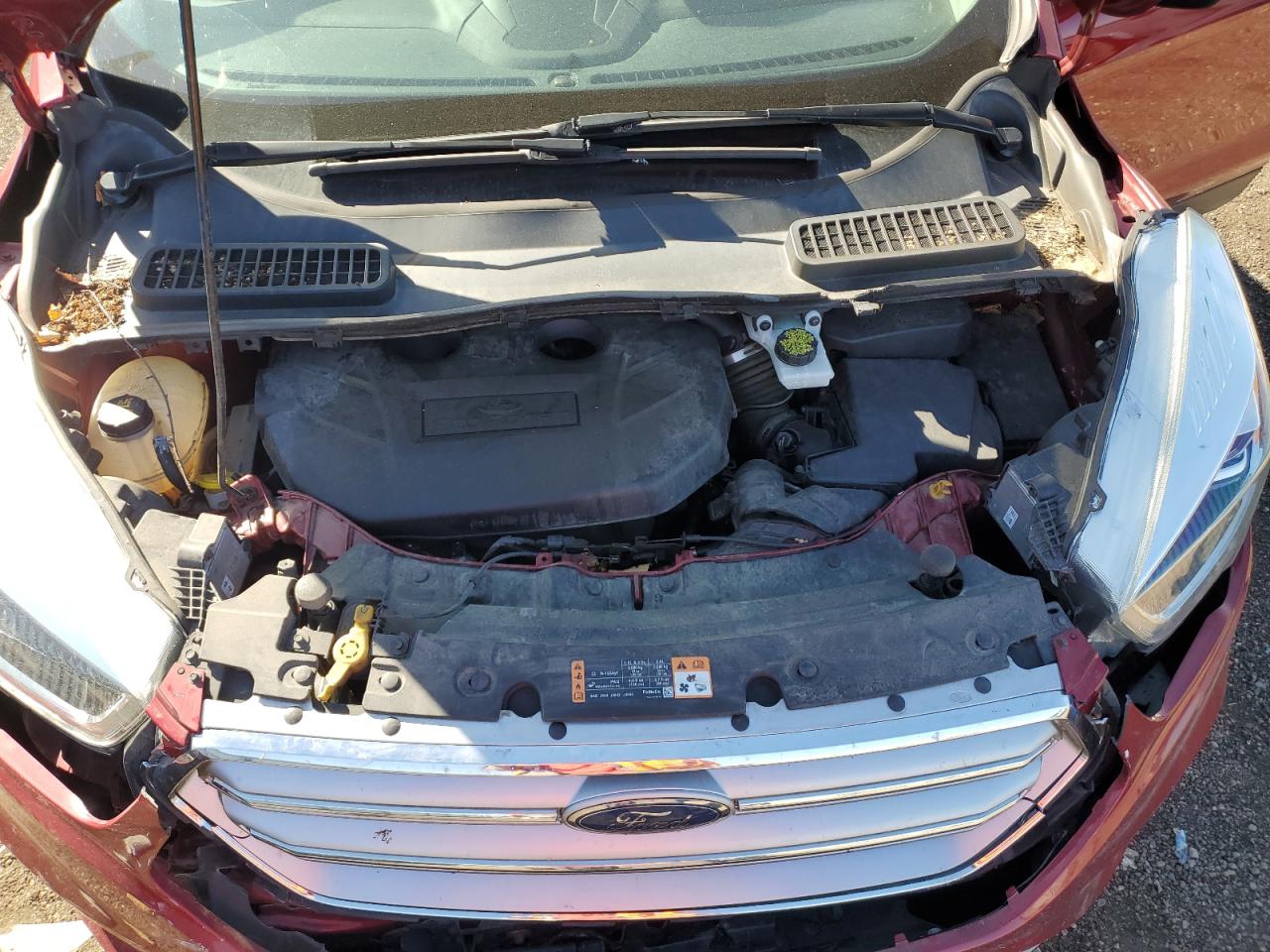 2017 Ford Escape Titanium VIN: 1FMCU0J97HUB88417 Lot: 84361825