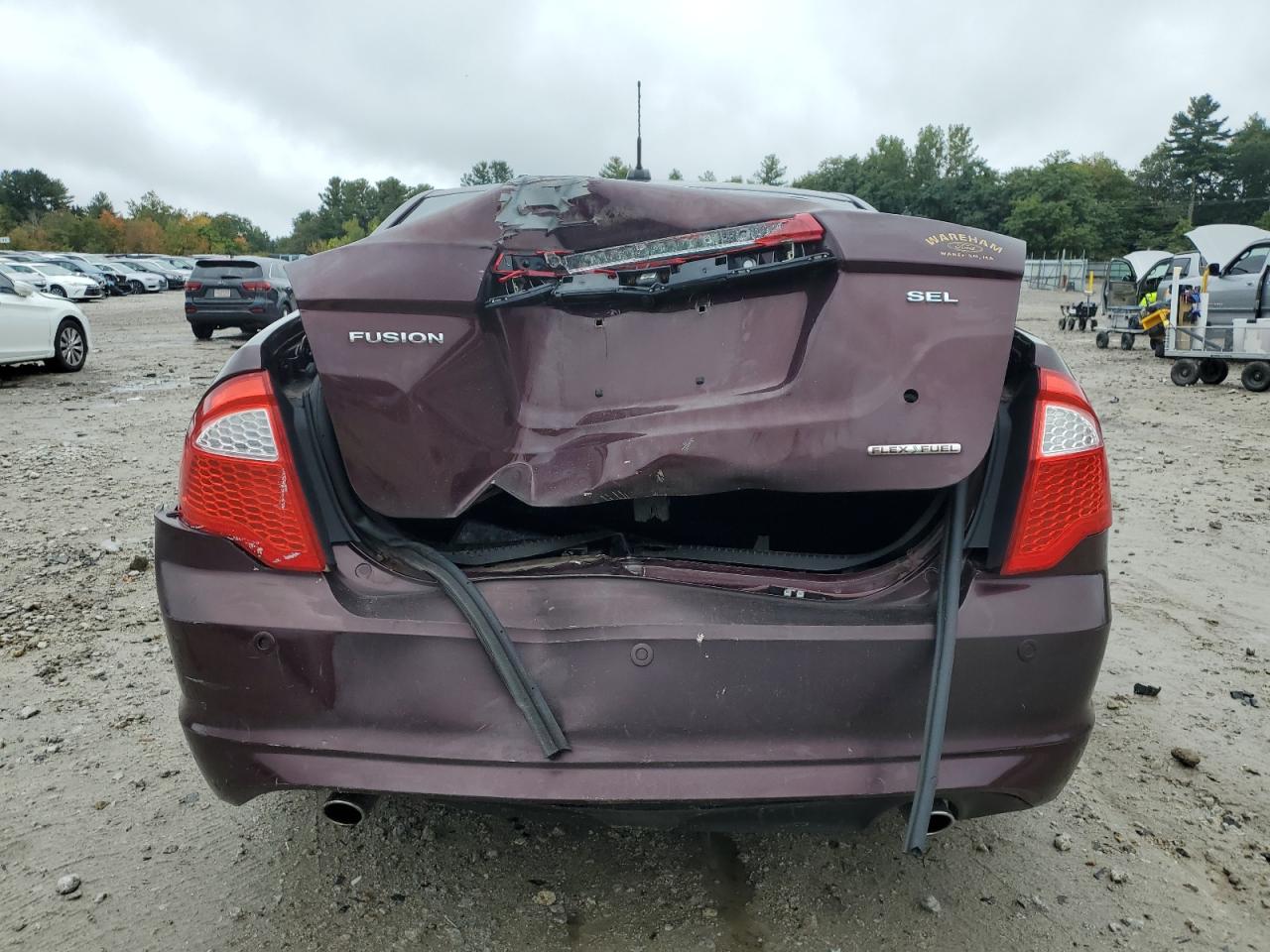 2012 Ford Fusion Sel VIN: 3FAHP0JG4CR424544 Lot: 71837225