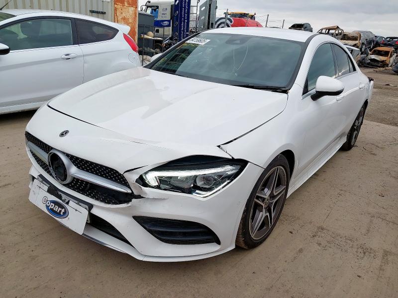 2021 MERCEDES-BENZ CLA CLA 180 AMG LINE 4DR TIP AUTO for sale at Copart PETERLEE