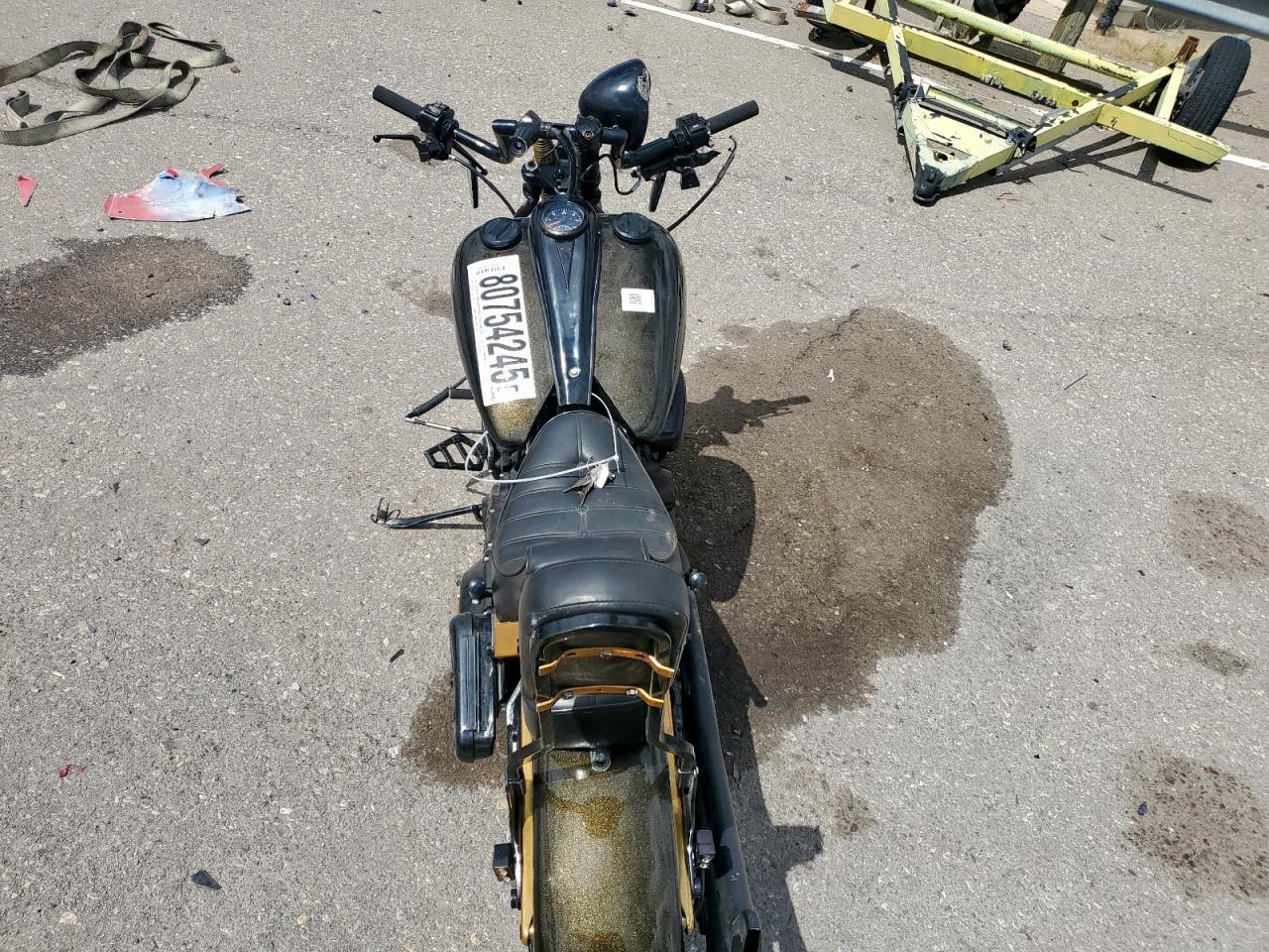 1991 Harley-Davidson Fxst Custom VIN: 1HD1BKL34MY016000 Lot: 80754245