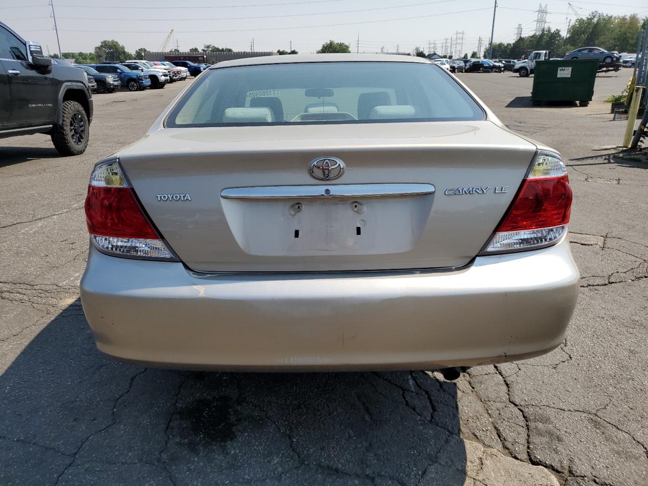 2006 Toyota Camry Le VIN: 4T1BE30K36U153837 Lot: 71286925