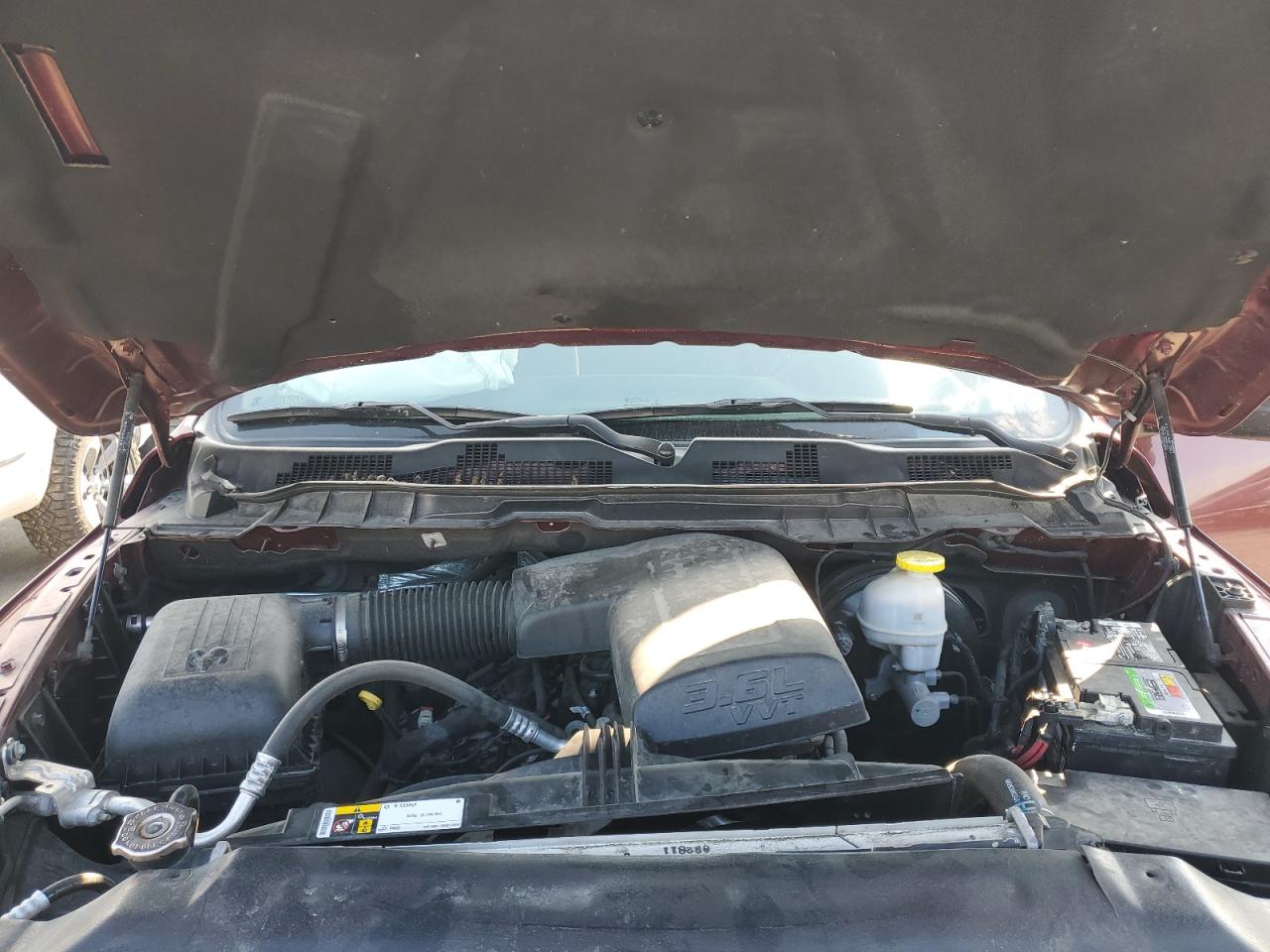 2021 Ram 1500 Classic Tradesman VIN: 3C6RR7KG0MG707267 Lot: 80180505