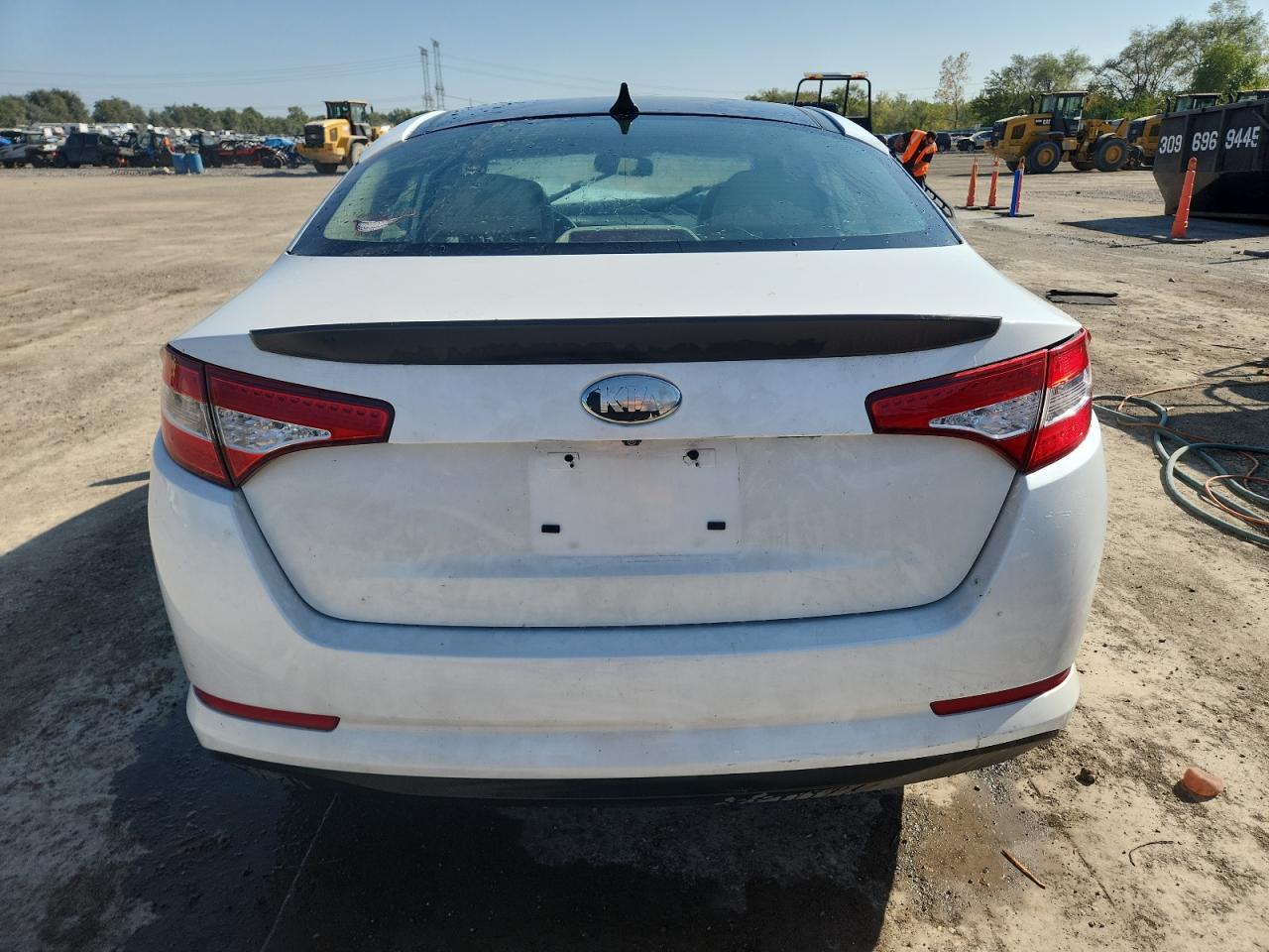 2013 Kia Optima Hybrid VIN: KNAGM4AD7D5056647 Lot: 71434185