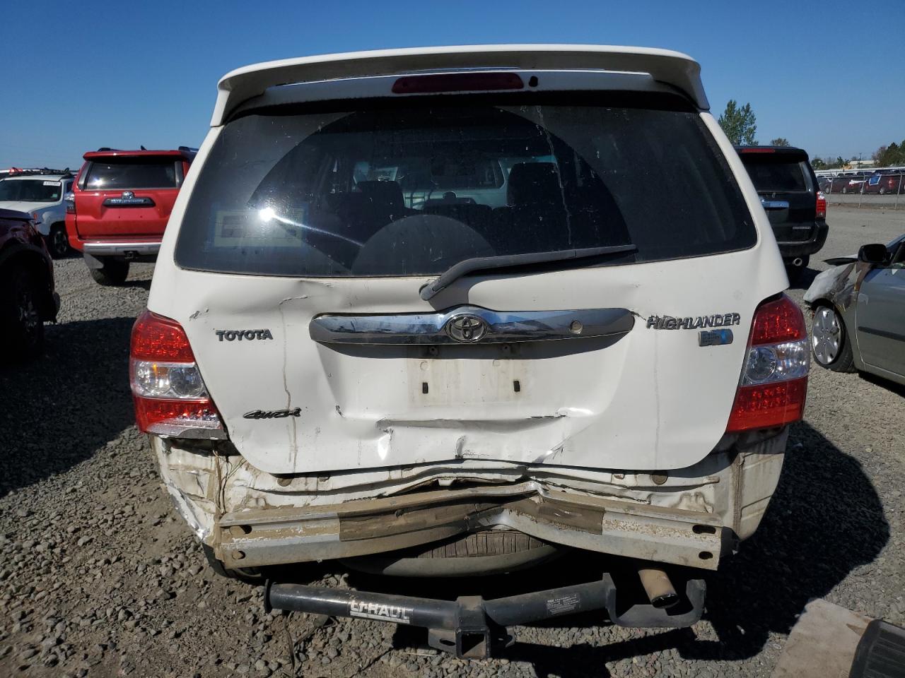 2007 Toyota Highlander Hybrid VIN: JTEEW21A470048842 Lot: 81058665