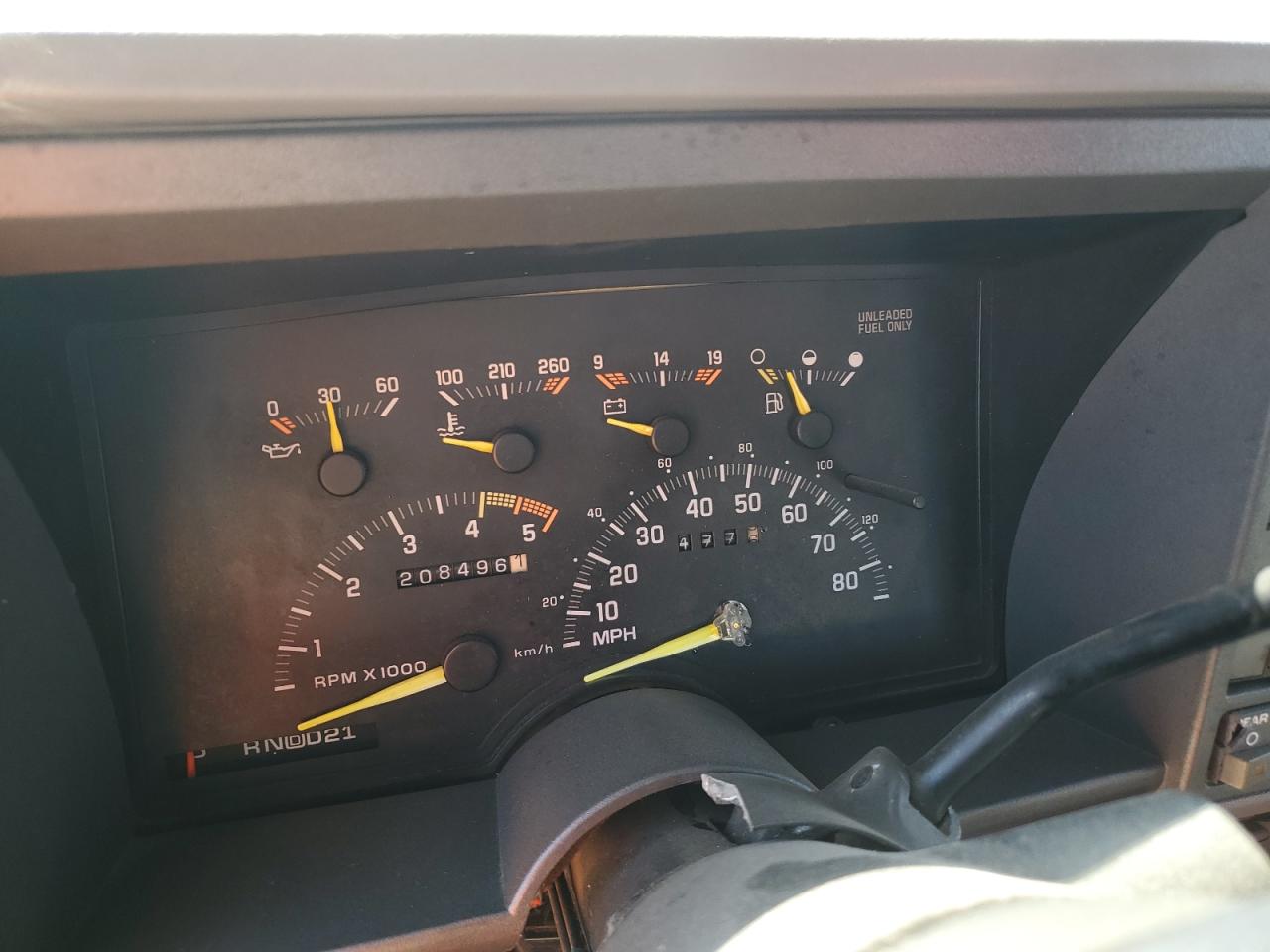 1992 Chevrolet Blazer K1500 VIN: 1GNEK18K2NJ331196 Lot: 84045025