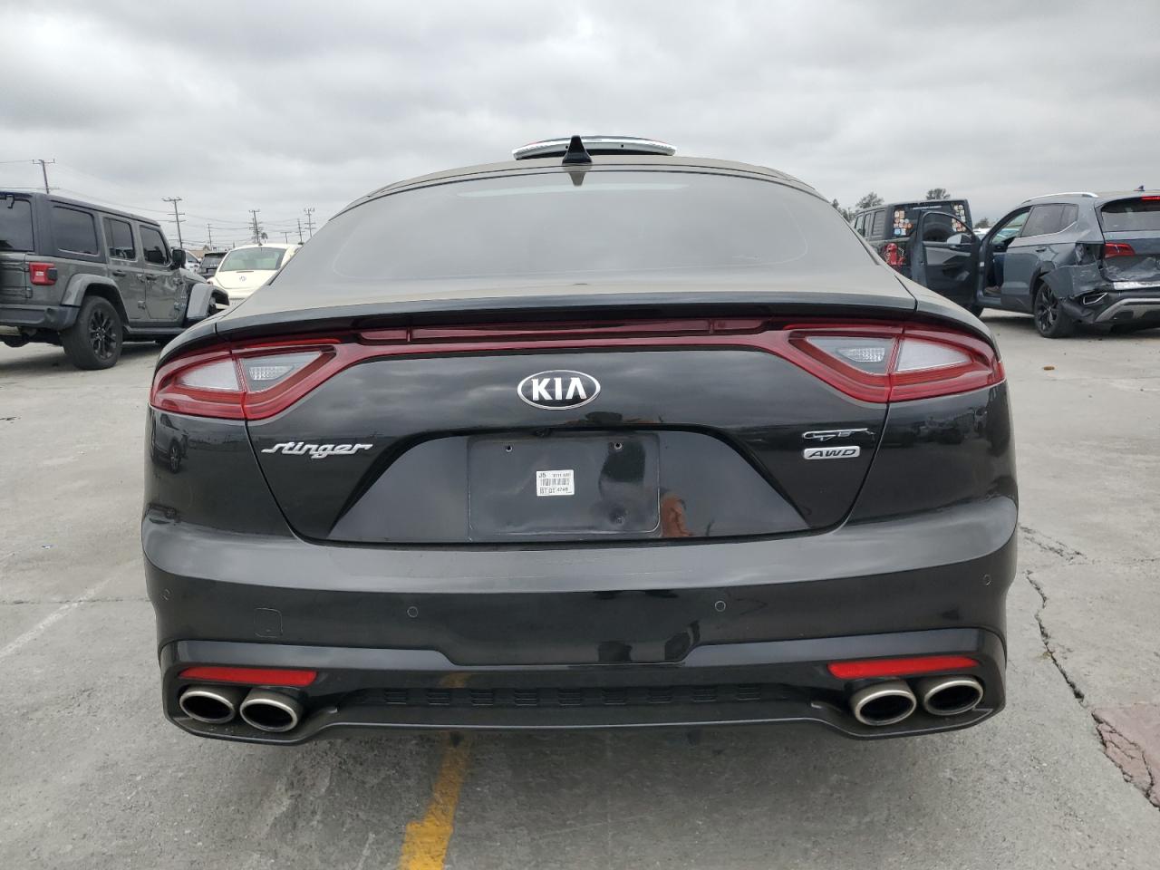 2019 Kia Stinger Gt2 VIN: KNAE55LCXK6045700 Lot: 84016415