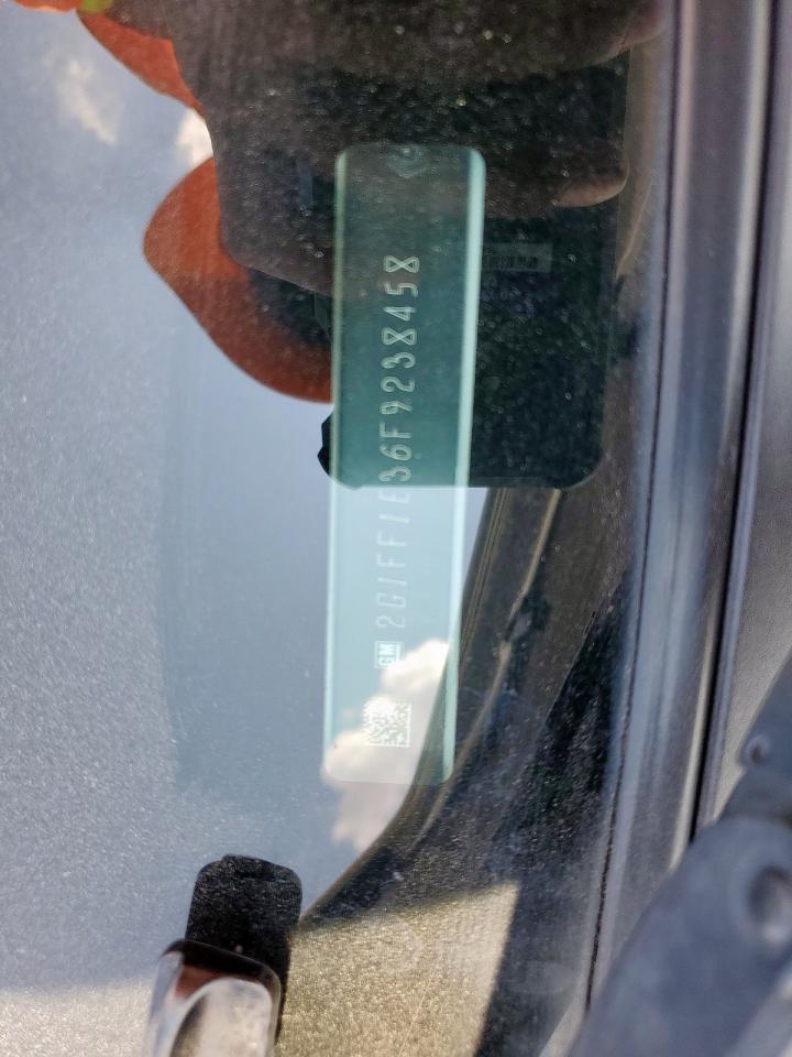 2015 Chevrolet Camaro Lt VIN: 2G1FF1E36F9238458 Lot: 81494825