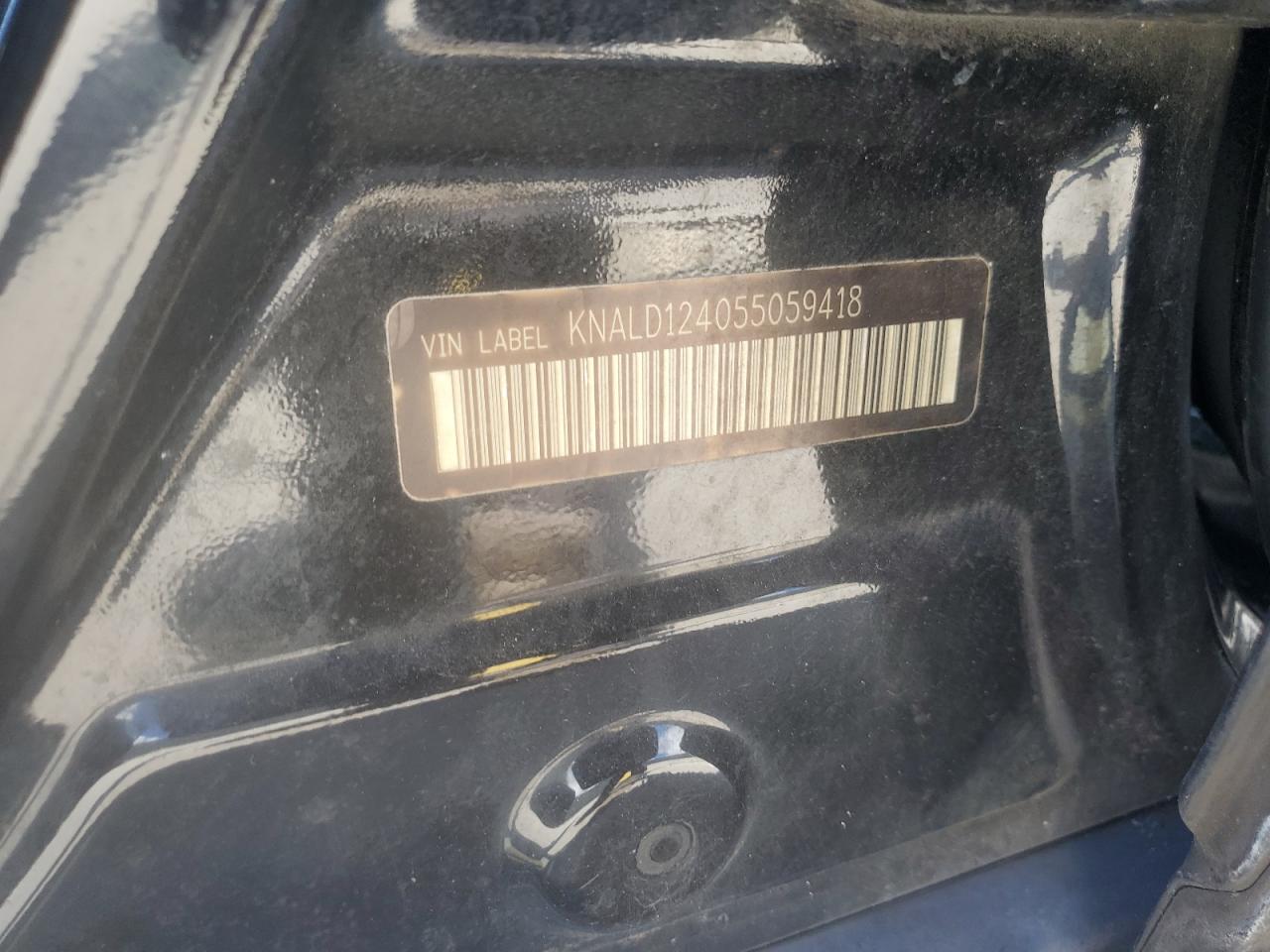 2005 Kia Amanti VIN: KNALD124055059418 Lot: 84426385