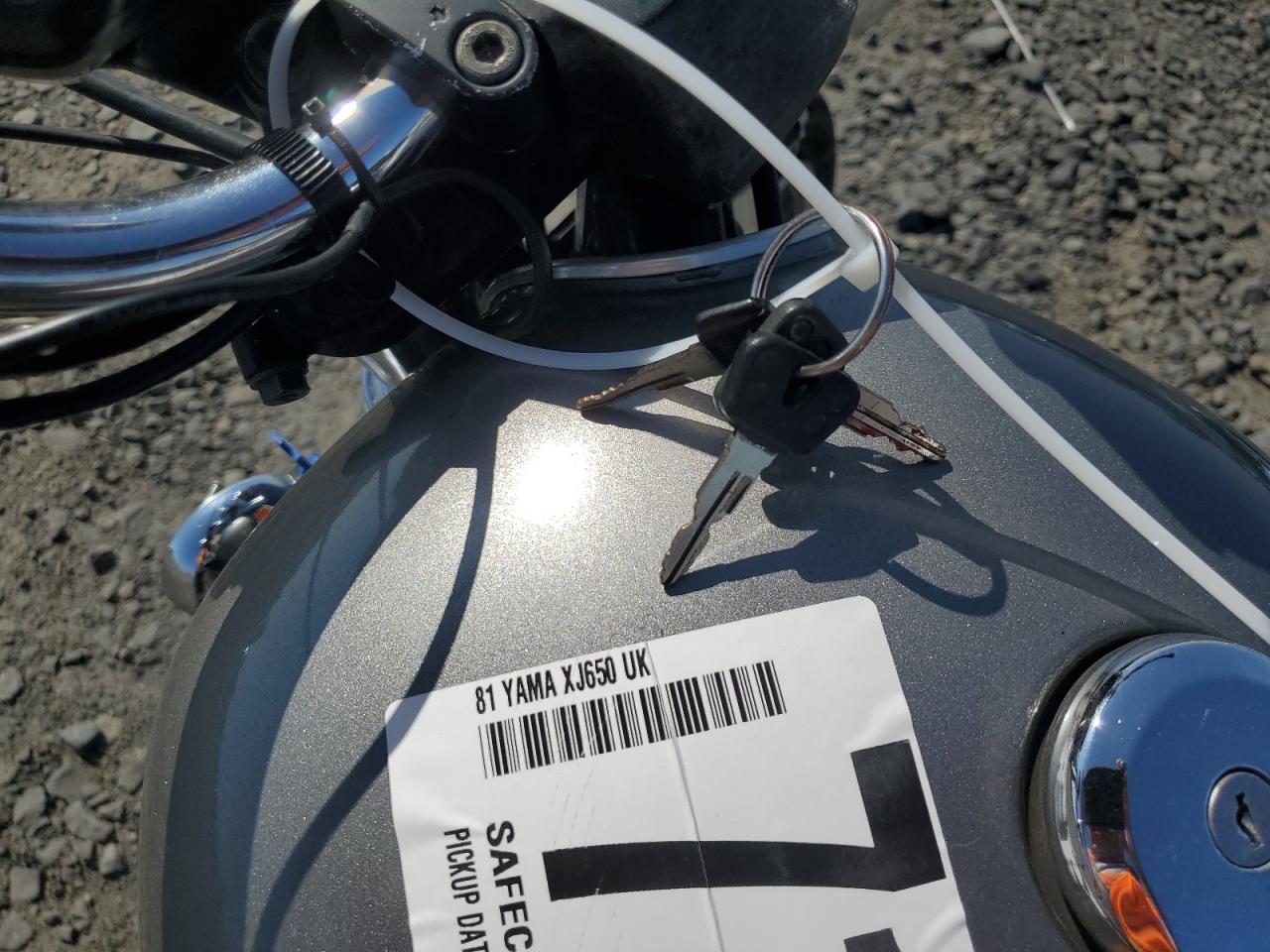 1981 Yamaha Xj650 VIN: JYA4H7002BA108437 Lot: 71284735