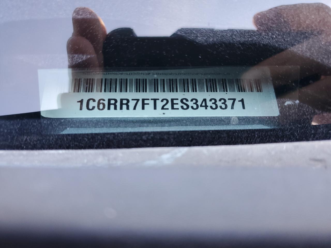 2014 Ram 1500 St VIN: 1C6RR7FT2ES343371 Lot: 71171015