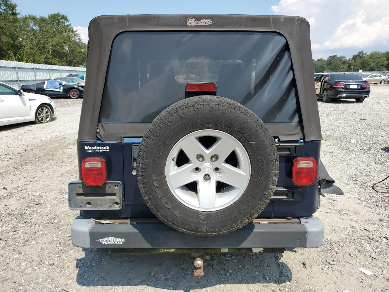 2005 Jeep Wrangler / Tj Unlimited Rubicon VIN: 1J4FA64S95P346630 Lot: 81561365