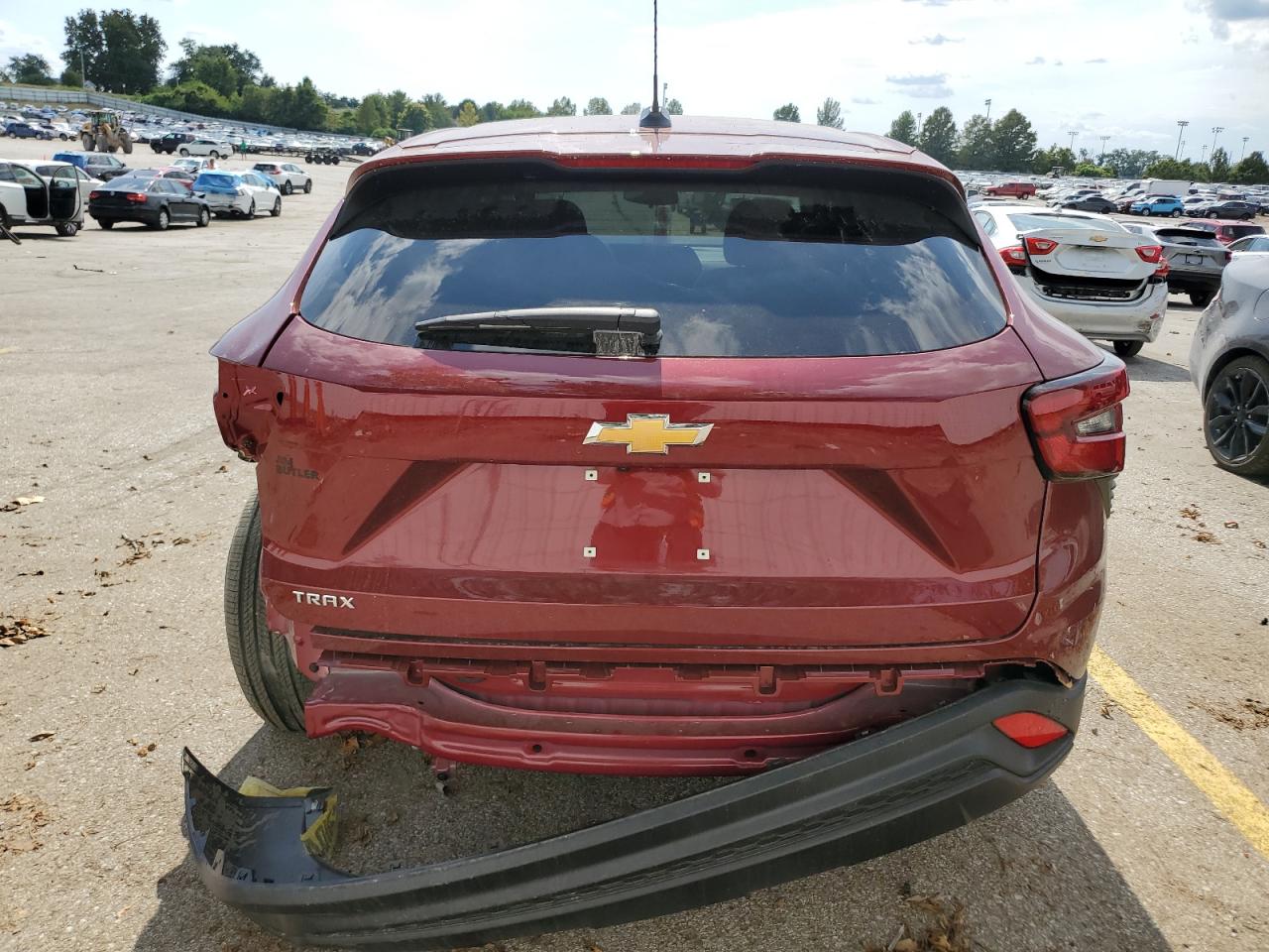 2025 Chevrolet Trax Ls VIN: KL77LFEP9SC284337 Lot: 70190365