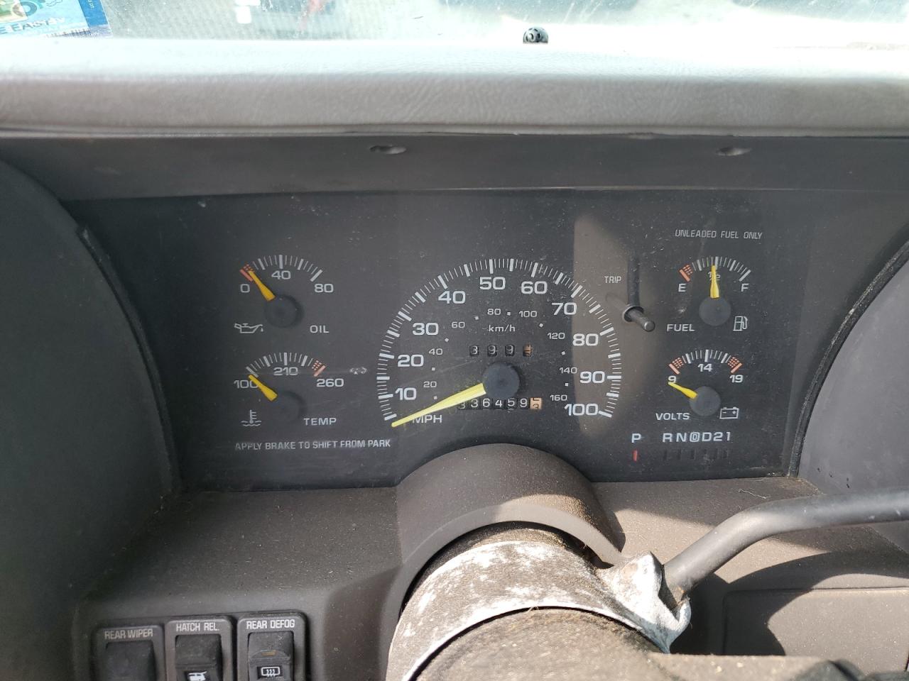 1994 Chevrolet Astro VIN: 1GNDM19ZXRB124251 Lot: 80590255