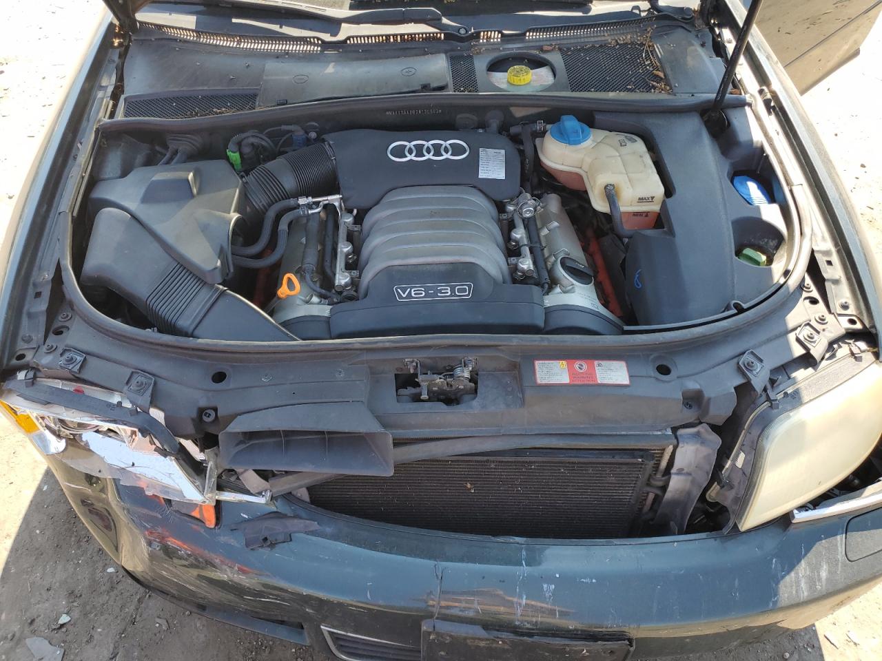 2002 Audi A6 3.0 Avant Quattro VIN: WAUVT64B82N130543 Lot: 81453065