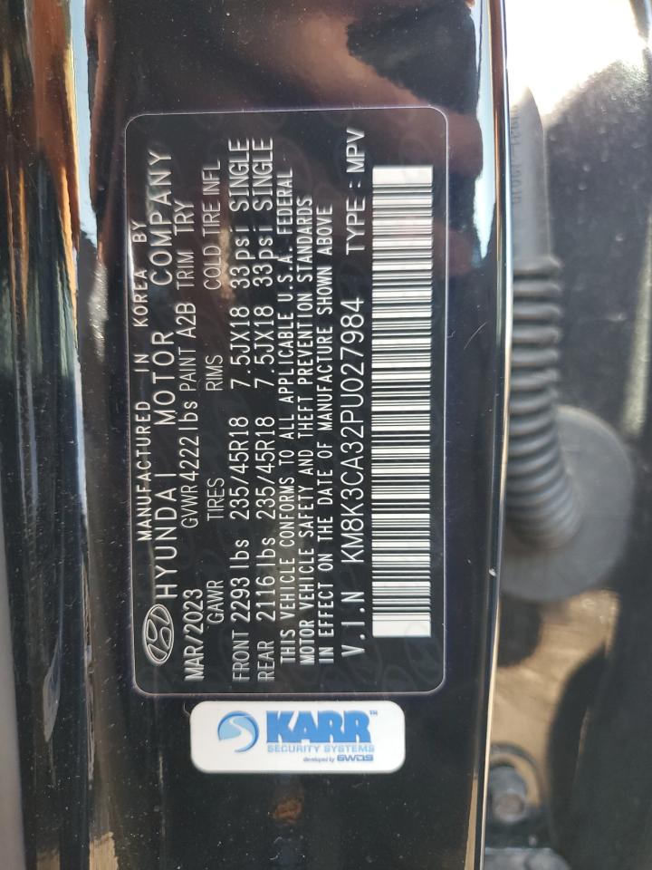 2023 Hyundai Kona N Line VIN: KM8K3CA32PU027984 Lot: 71386135