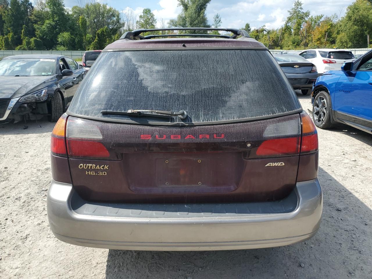 2001 Subaru Legacy Outback H6 3.0 Vdc VIN: 4S3BH896X17649918 Lot: 80018975