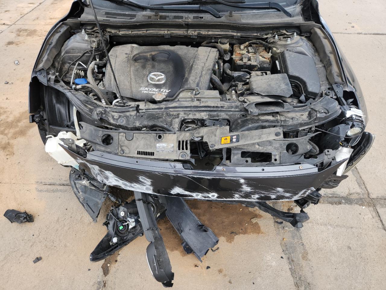 2017 Mazda 3 Touring VIN: 3MZBN1V72HM125979 Lot: 72073165