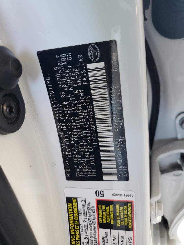 2023 Toyota Camry Le VIN: 4T1C31AK4PU605745 Lot: 81303545