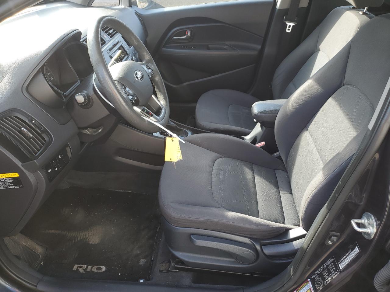2013 Kia Rio Lx VIN: KNADM5A3XD6887411 Lot: 71750245