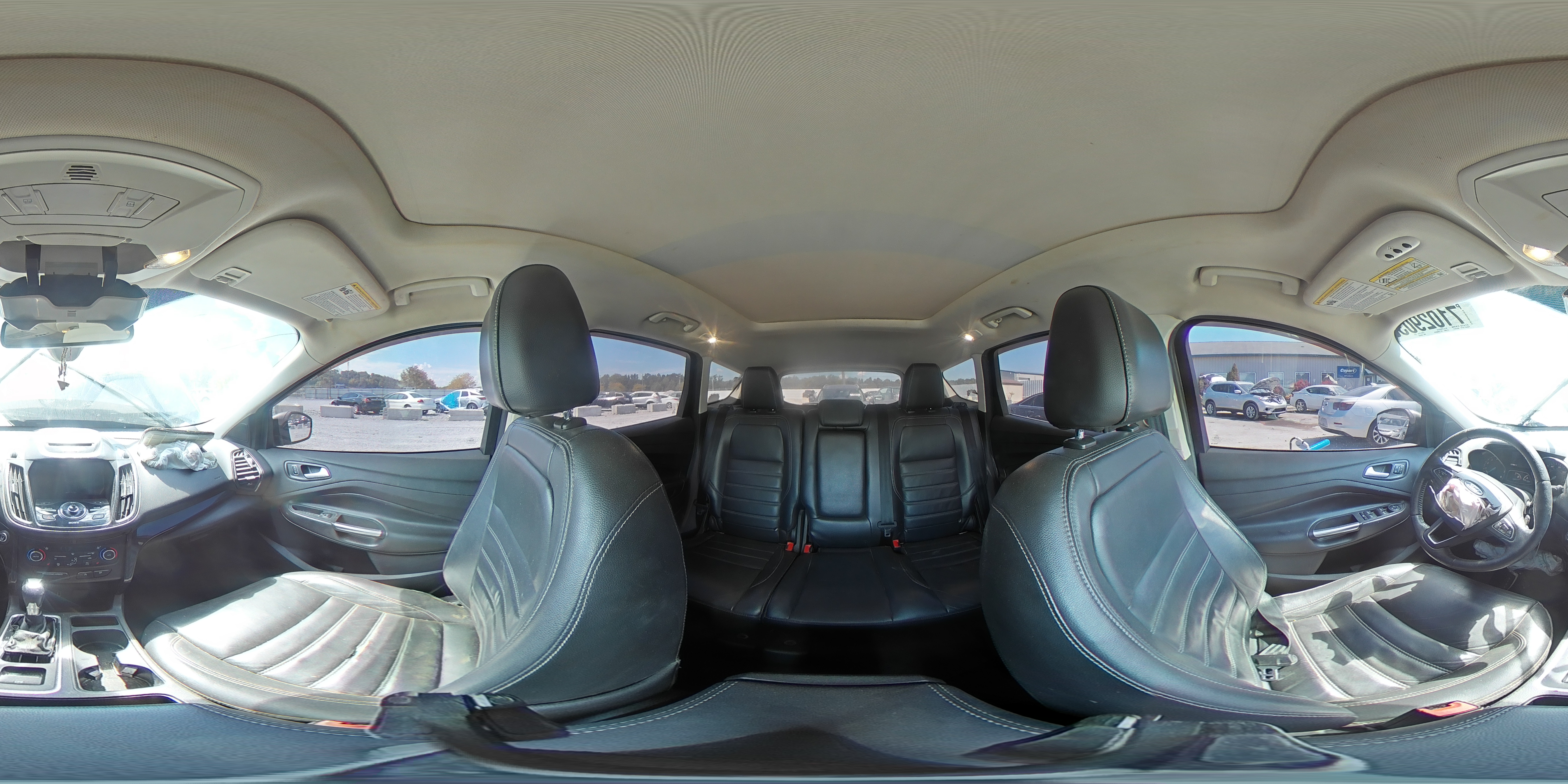 2017 Ford Escape Titanium VIN: 1FMCU9J93HUD56980 Lot: 71029035