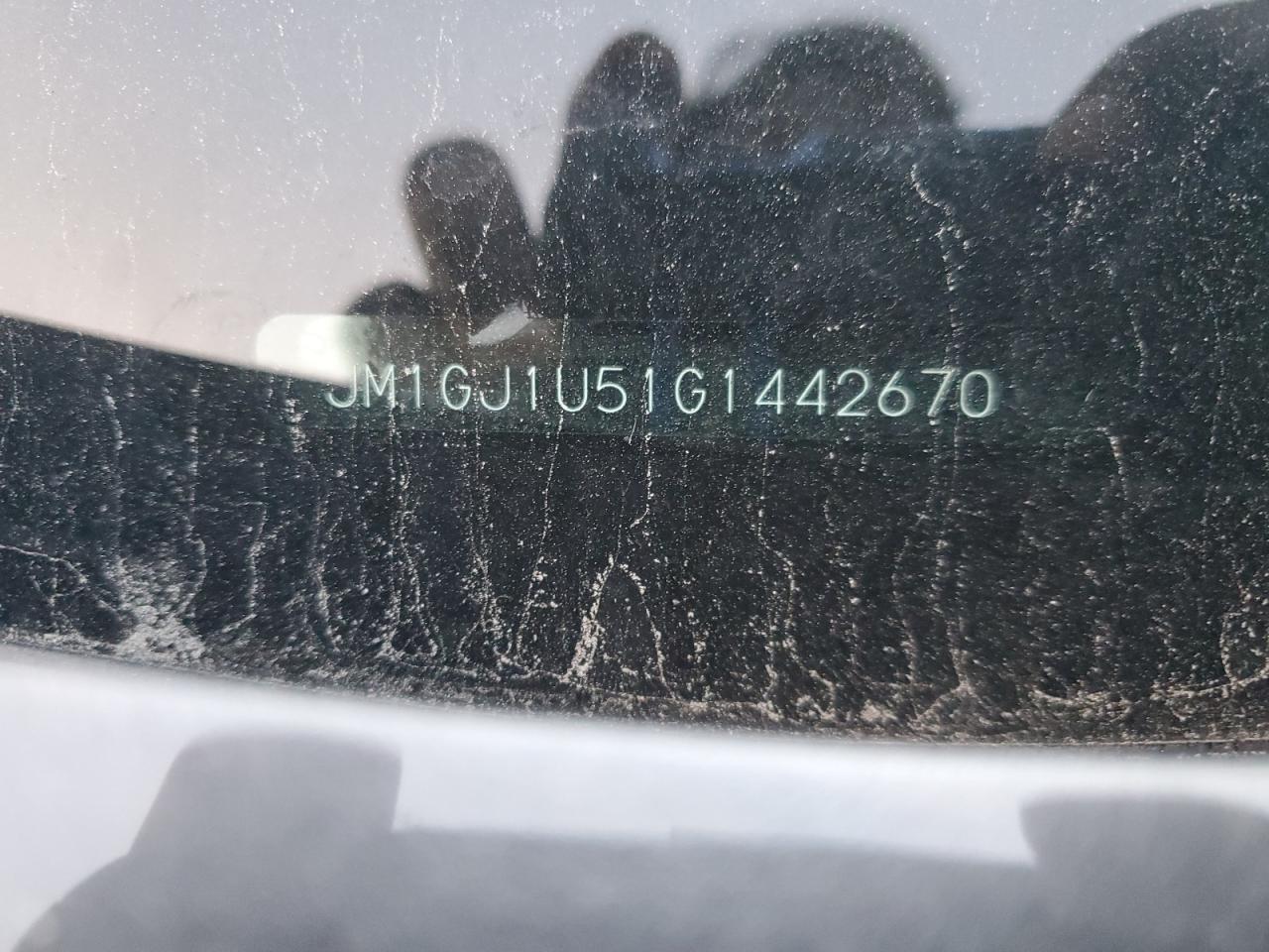 2016 Mazda 6 Sport VIN: JM1GJ1U51G1442670 Lot: 80720825