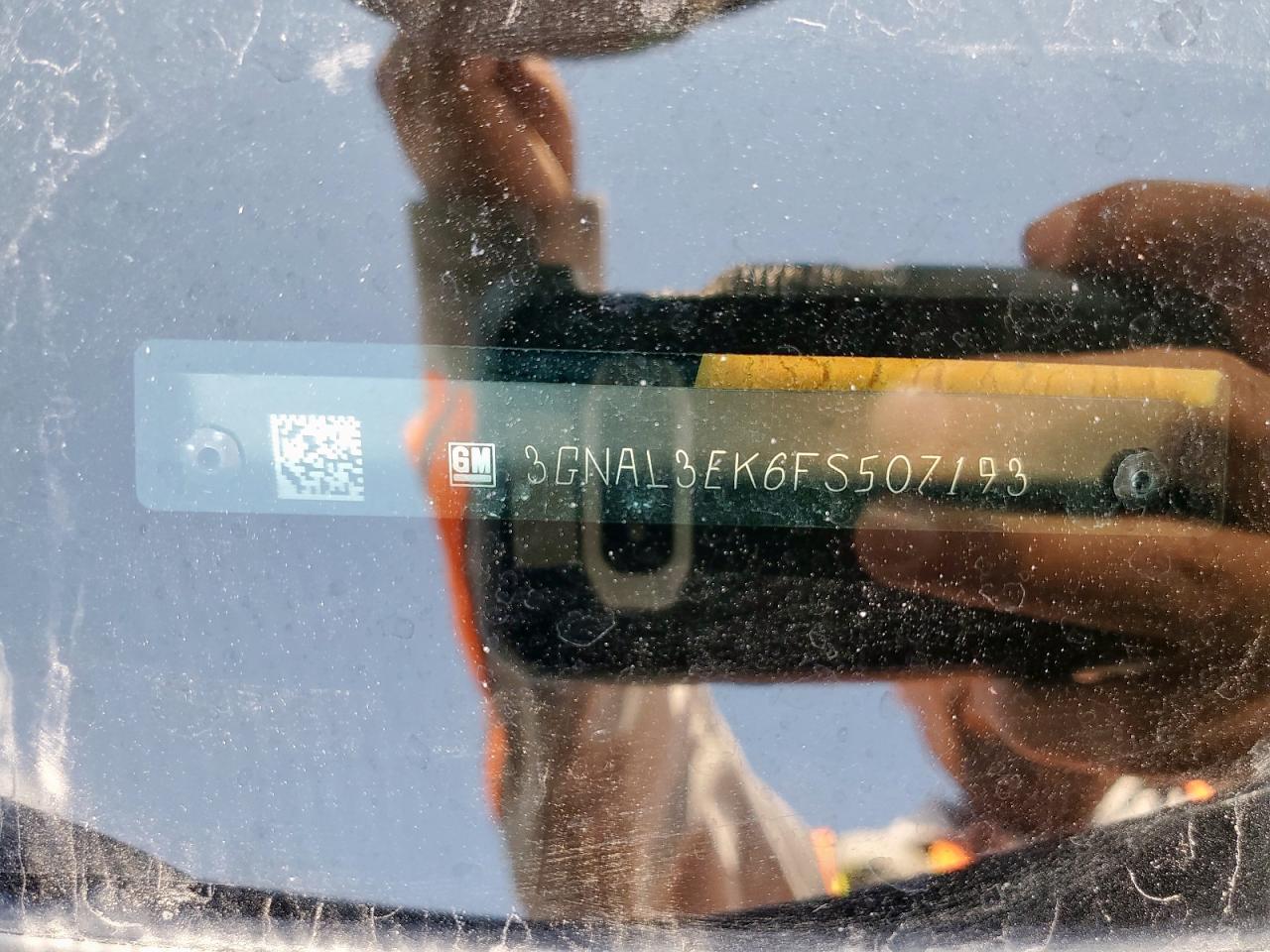 2015 Chevrolet Captiva Lt VIN: 3GNAL3EK6FS507193 Lot: 80530165