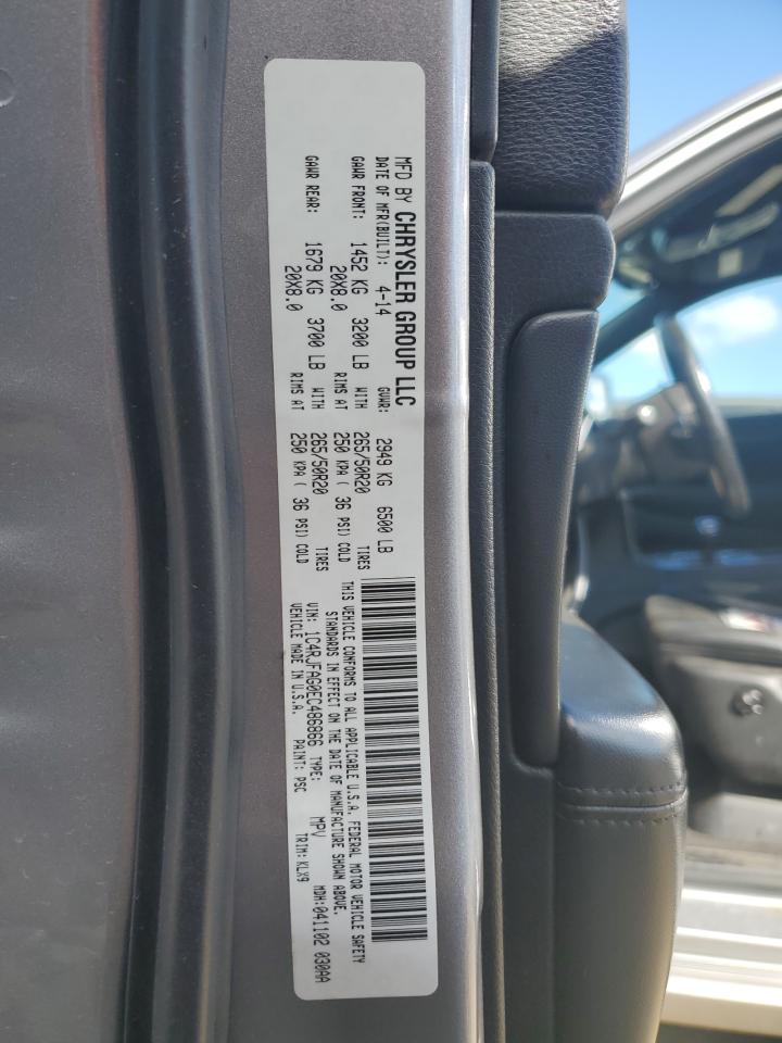 2014 Jeep Grand Cherokee Laredo VIN: 1C4RJFAG0EC486866 Lot: 71303285