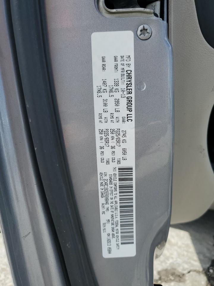 2014 Chrysler Town & Country Touring VIN: 2C4RC1BG5ER208046 Lot: 81631335