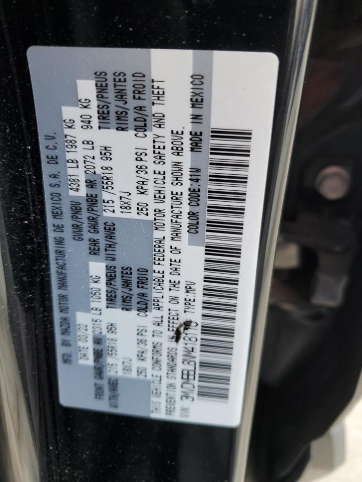 2022 Mazda Cx-30 Select VIN: 3MVDMBBL8NM418110 Lot: 84070875