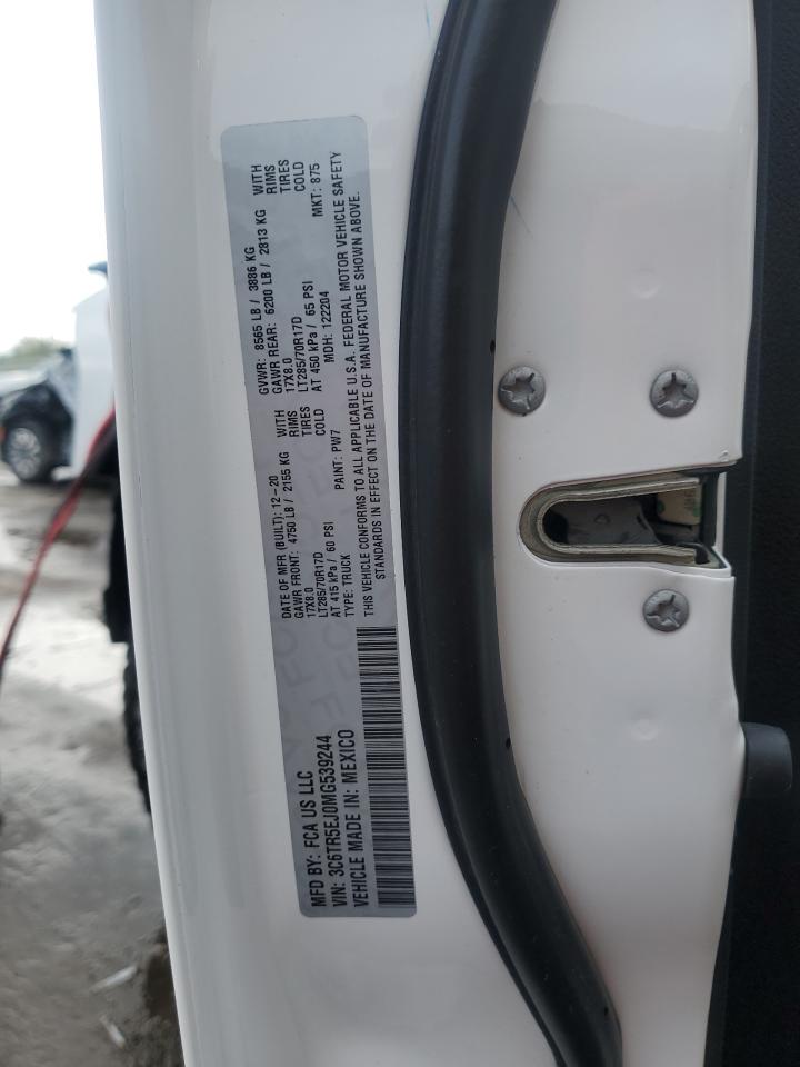 2021 Ram 2500 Powerwagon VIN: 3C6TR5EJ0MG539244 Lot: 82114215