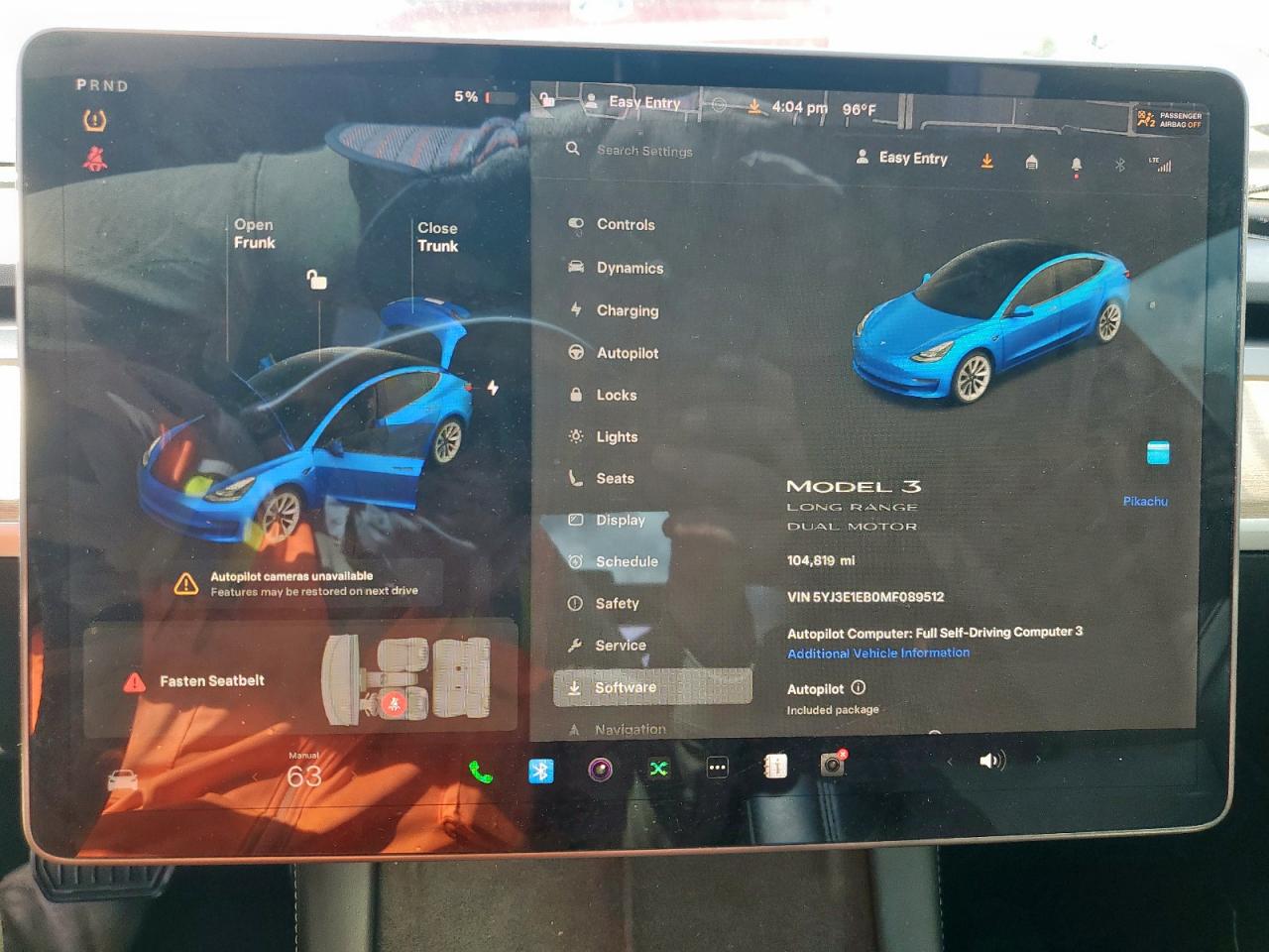 2021 Tesla Model 3 VIN: 5YJ3E1EB0MF089512 Lot: 82071635